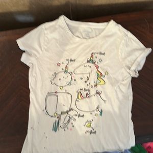 Cat@ jack shirt girls L 10/12